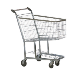 Carrinho 1 Cesta 130L