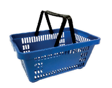 Cestinha plastica de mão 26L